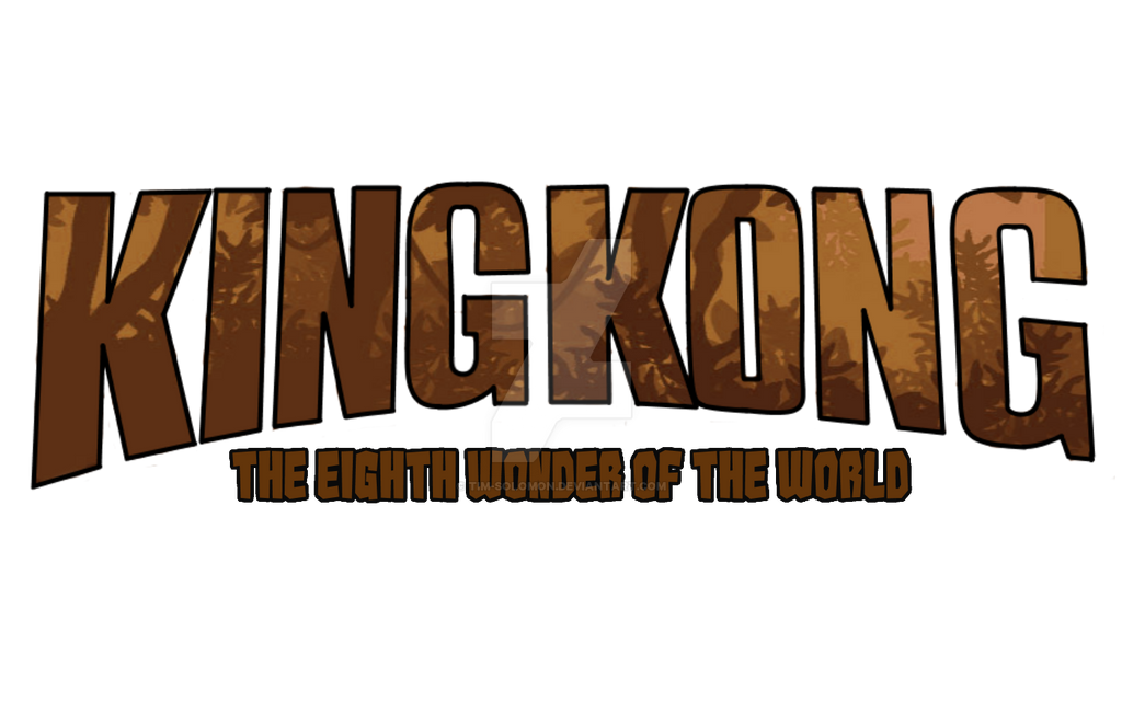 King Kong: The Eighth Wonder Of The World Logo by Tim-Solomon on DeviantArt