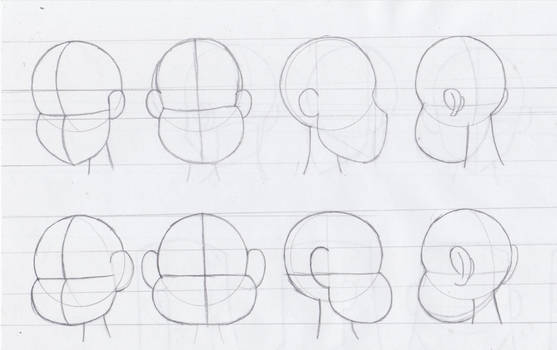 Critique: Head Turnaround Practice Part 1