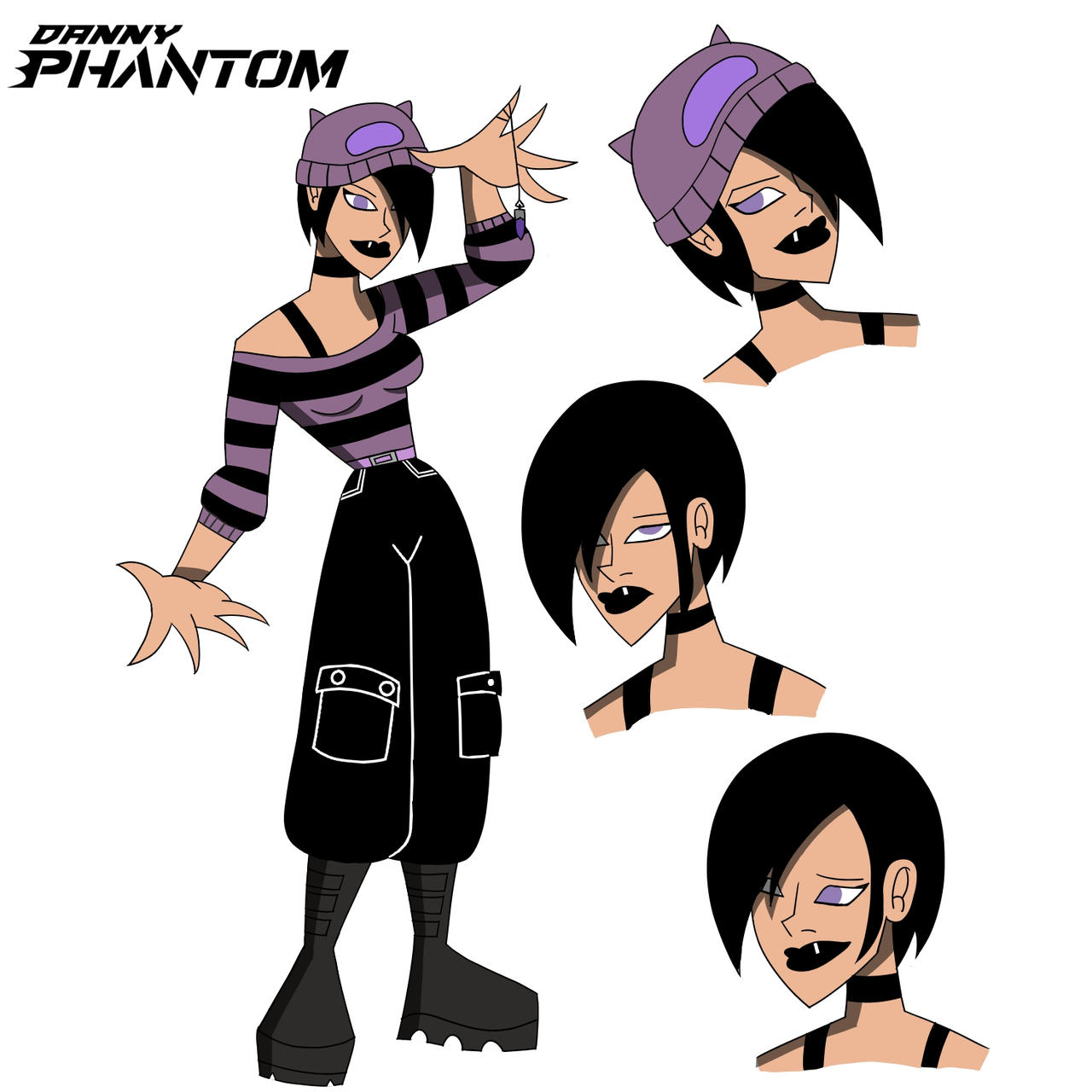 Sam Phantom Danny Phantom (2022): Sam Redesign by Tim-Solomon on DeviantArt