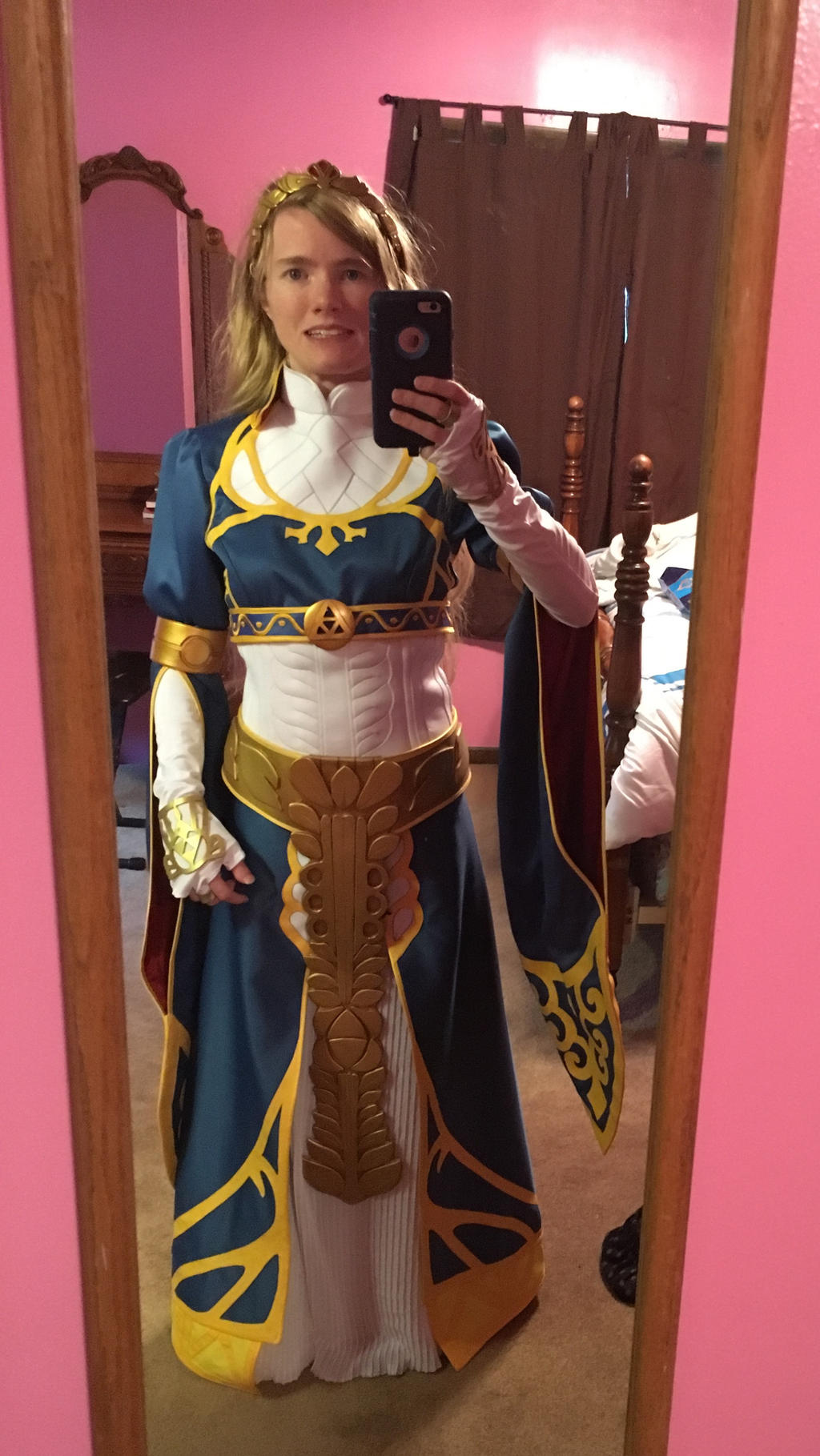 botw princess zelda dress SSBU Princess Zelda Cosplay Costume Dress with Tank Coat and Cloak