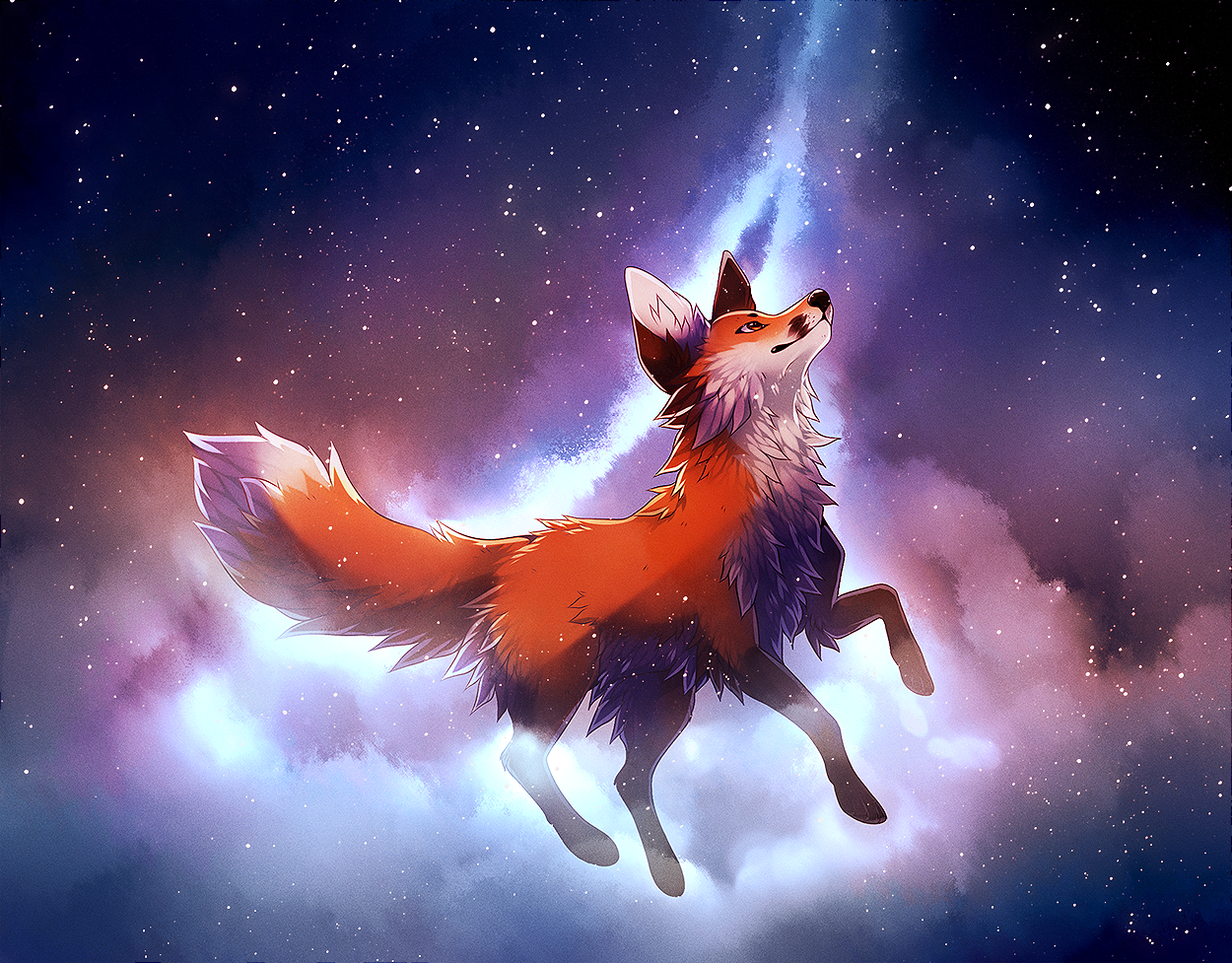among the stars.