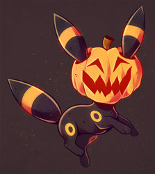 halloween umbreon - animated