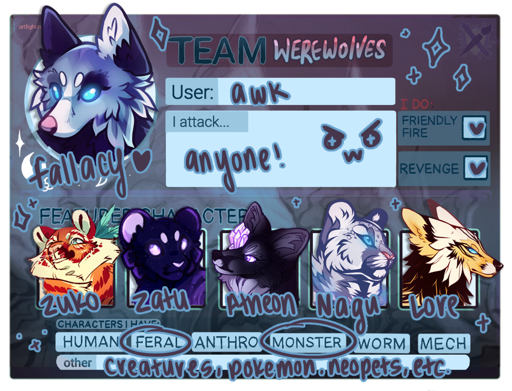 artfight 2023. by awkitsu on DeviantArt