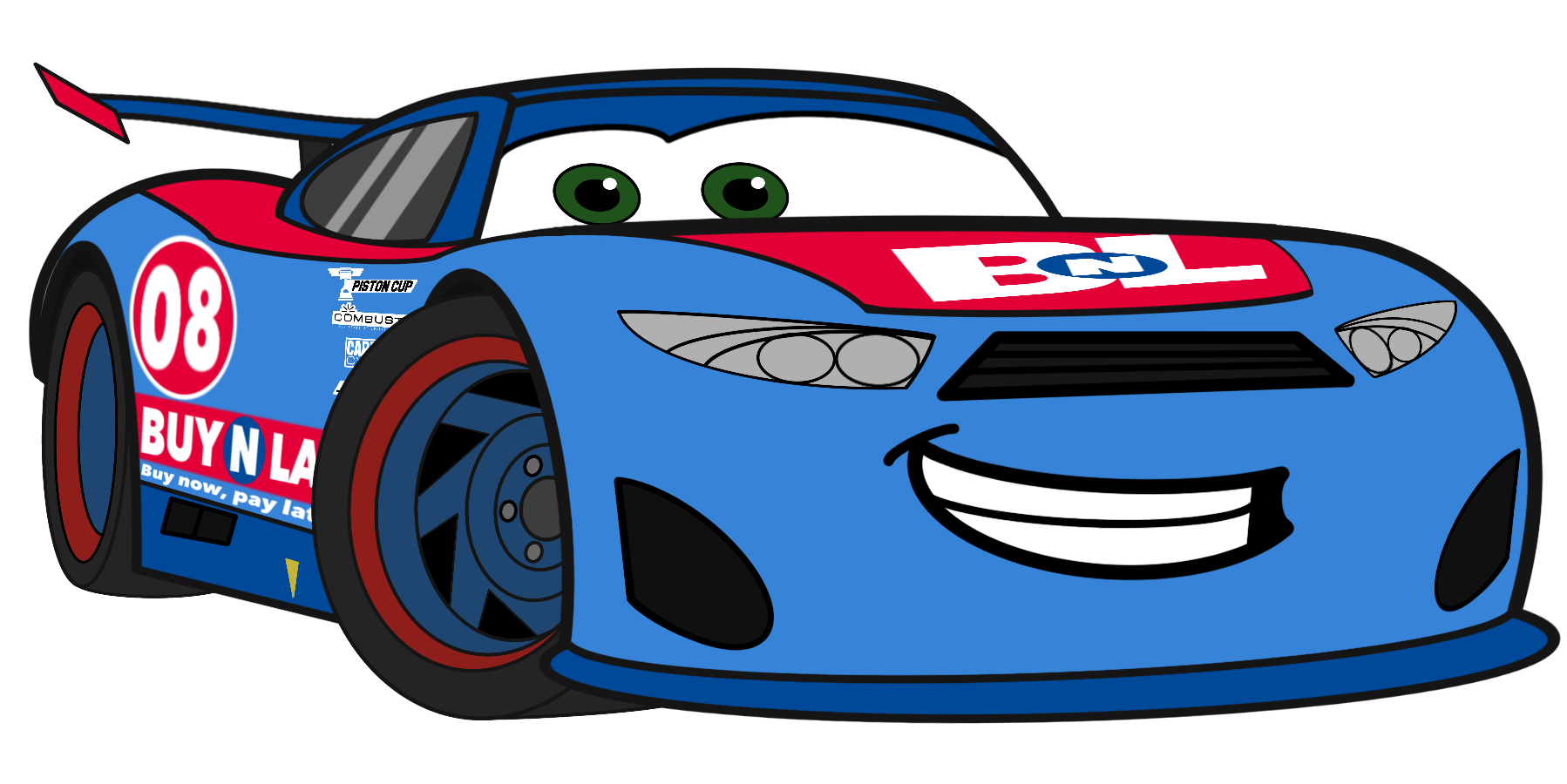 Andrew Saxon Racer #08 by Marc17Studios on DeviantArt