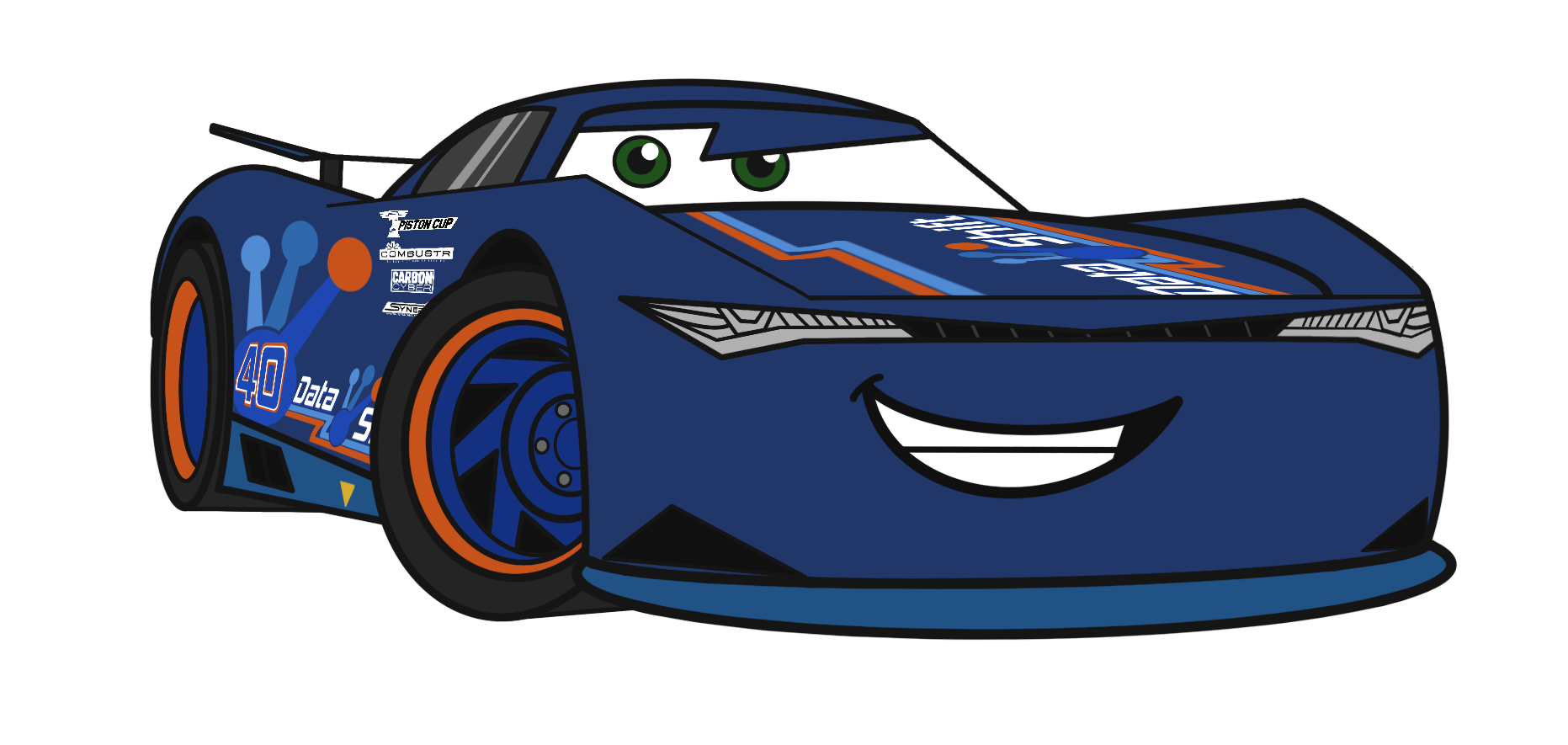 Richard Bowie Spikes Racer #40 by Marc17Studios on DeviantArt