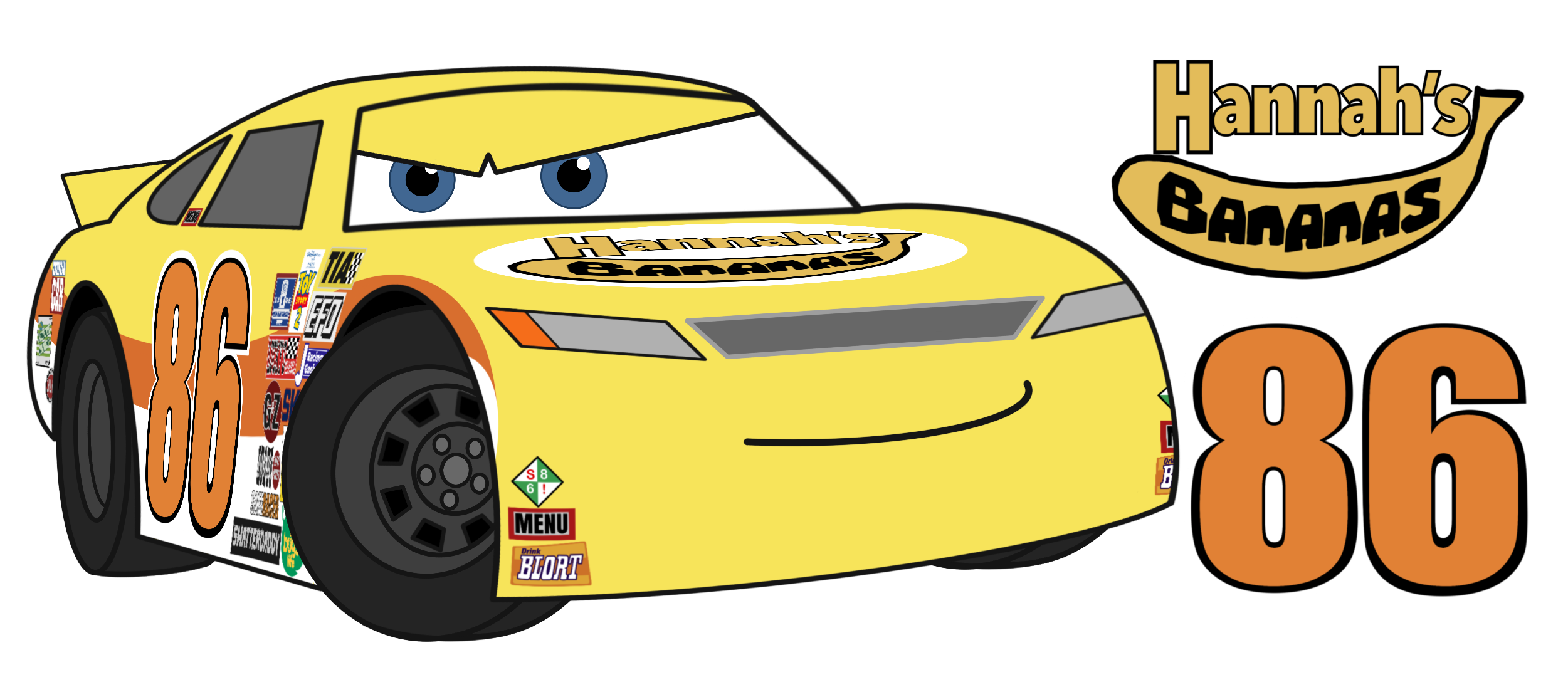 Randy Clutch Racer #86 by Marc17Studios on DeviantArt