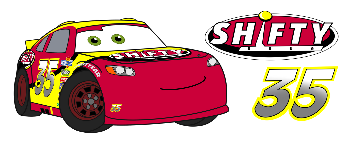 Eddie Roadster - Shifty Drug Racer #35 by Marc17Studios on DeviantArt
