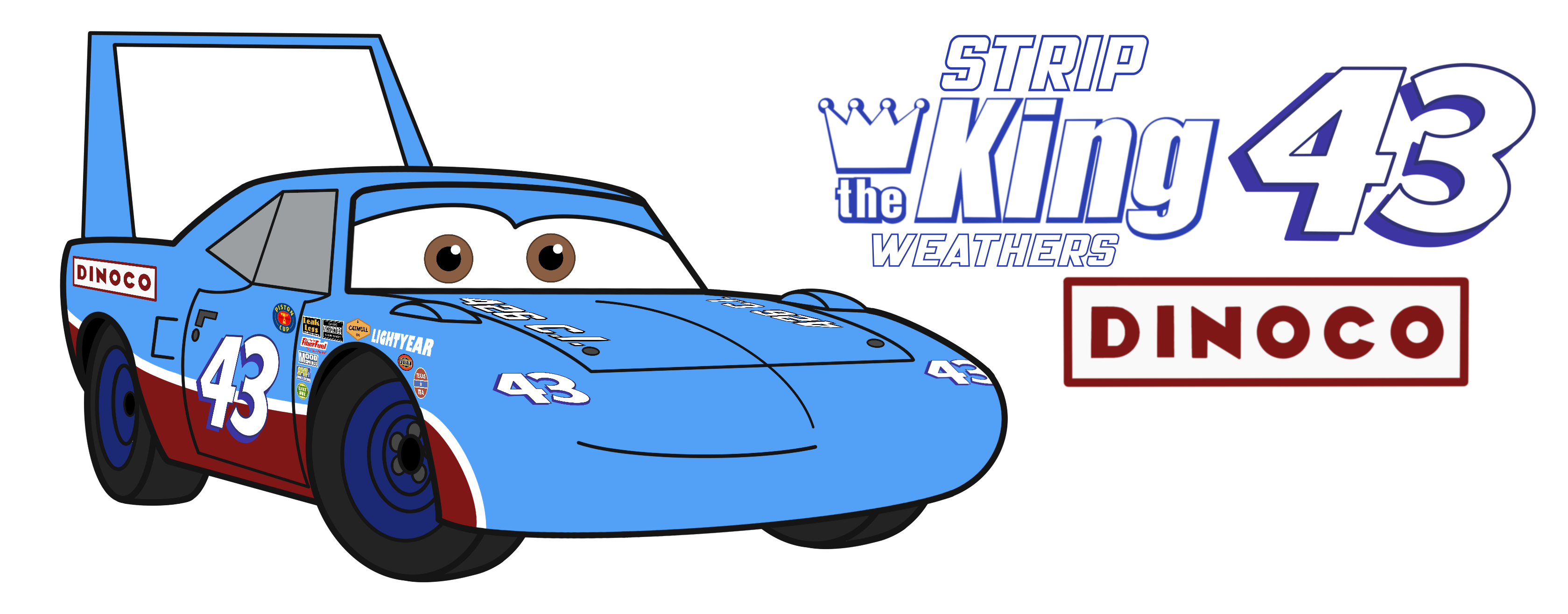 Glory Days Strip The King Weathers - Racer #43 by Marc17Studios on ...