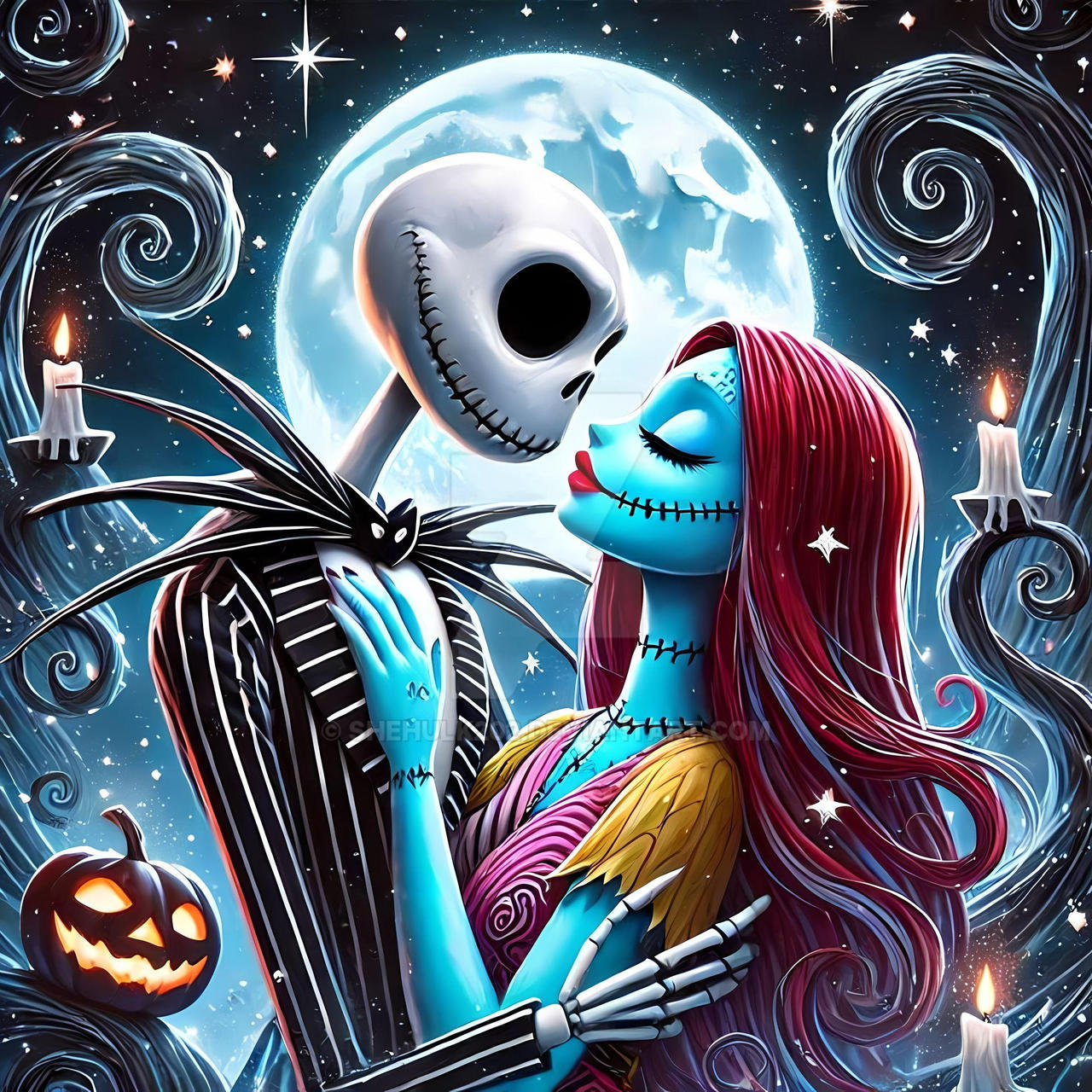 Jack And Sally By Shehulk202 On DeviantArt jack-and-sally-by-shehulk202-on-deviantart