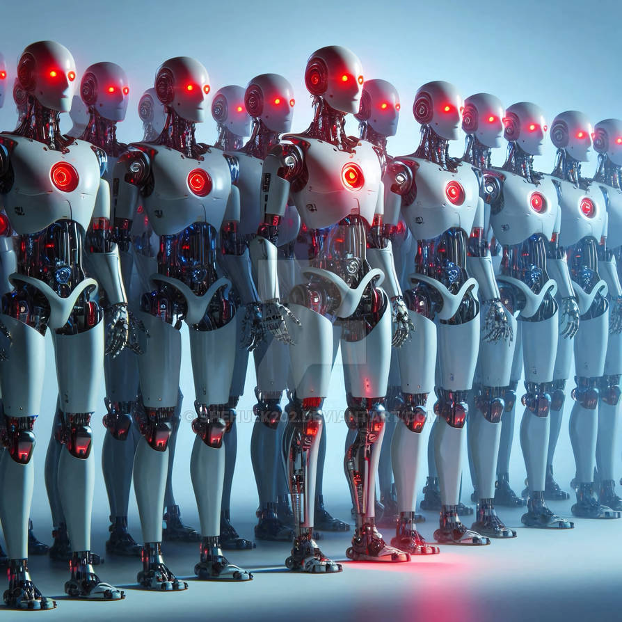 Evil Robots Evolved And Want World Domination By Shehulk202 On DeviantArt evil-robots-evolved-and-want-world-domination-by-shehulk202-on-deviantart