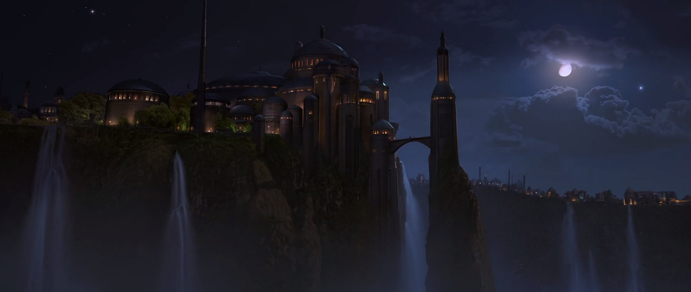 Theed Royal Palace at night [Ep1 (6)] HQ