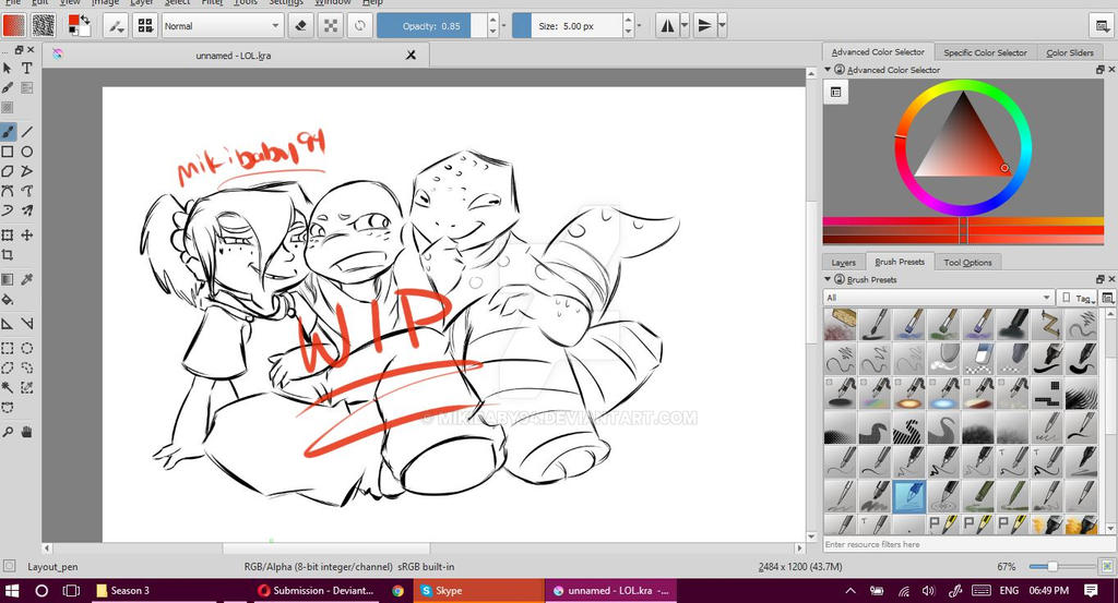 TMNT NEXT GEN KIDS: COUSINS WIP