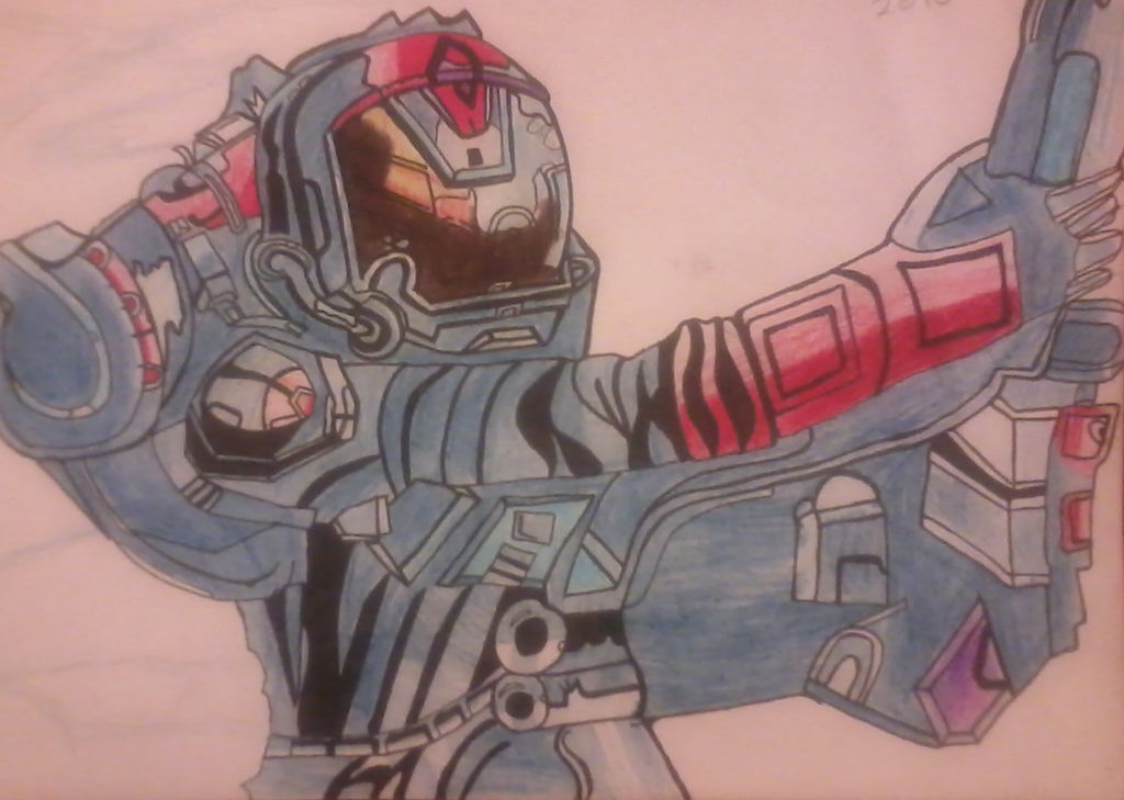 Halo 3 ODST Drawing by CreativeDyslexic on DeviantArt