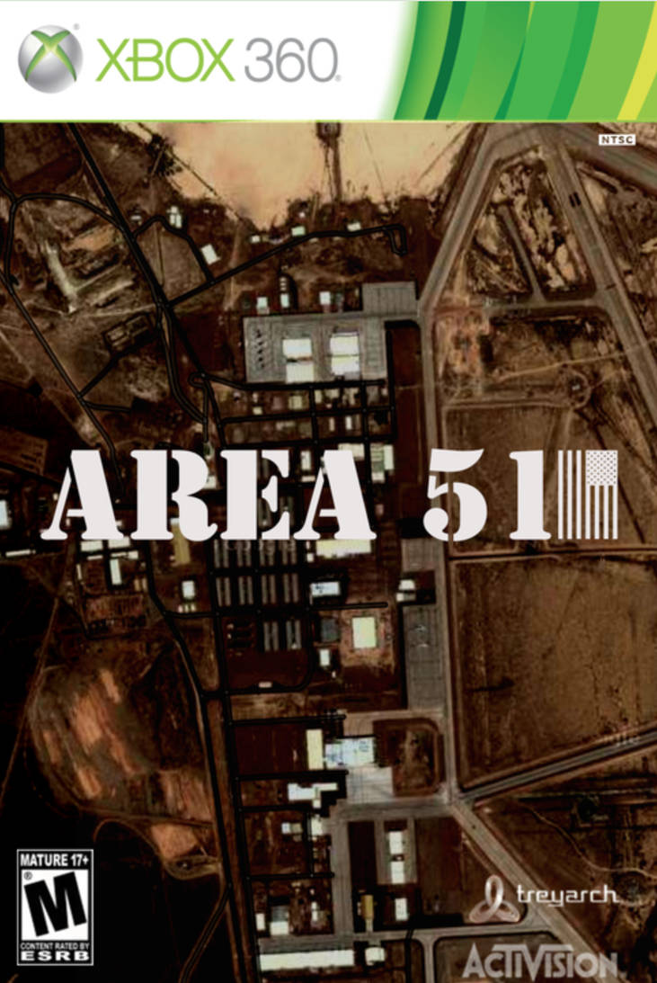 Xbox Area Rung AREA 51 XBOX 360 COVER 2016 by CreativeDyslexic on DeviantArt