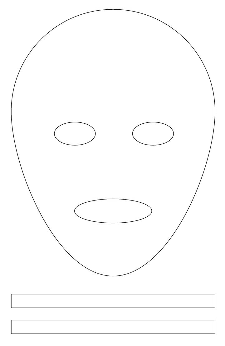 Blank Mask Printable Blank Mask Printable