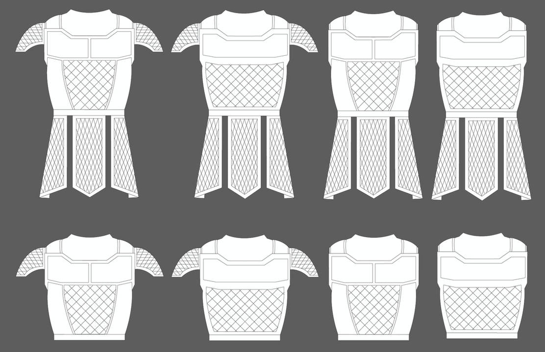Deviantart Armor Types Soldier Design Armour Variants by CreativeDyslexic on DeviantArt