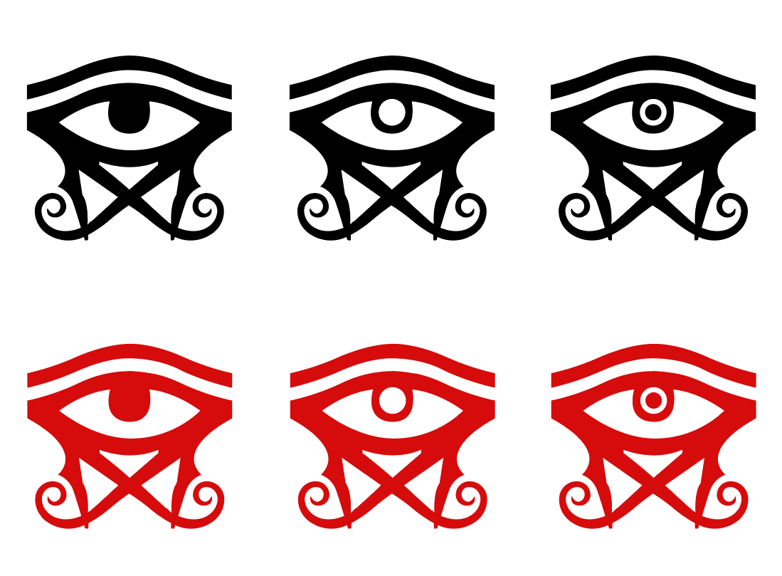 All Seeing Eye Tribal Tattoo And Red Stamp by CreativeDyslexic on DeviantArt