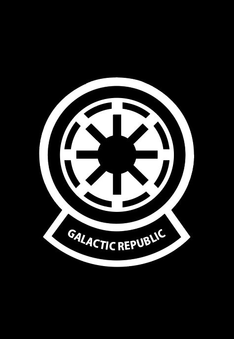 Galactic Republic Rondel STAR WARS Galactic Republic Patch by CreativeDyslexic on DeviantArt