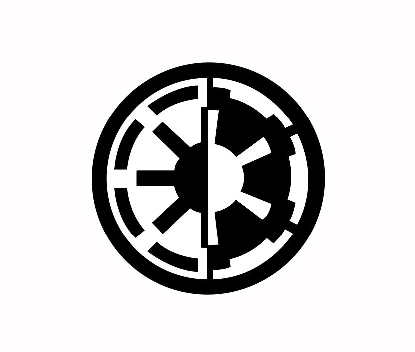 Galactic Republic Rondel STAR WARS Galactic Republic Empire Flag Design by CreativeDyslexic on ...