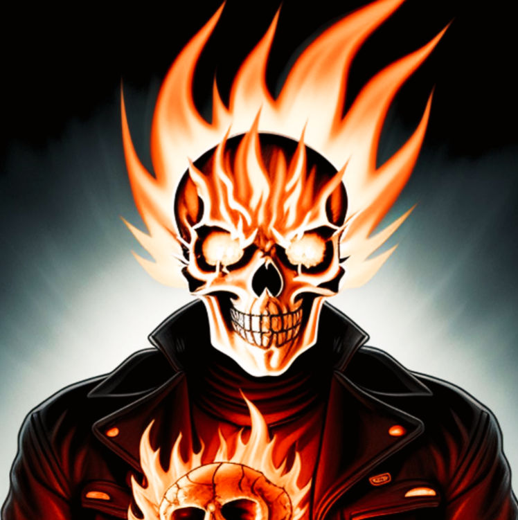 Ghost Rider Ui Ghost Rider AI Art by CreativeDyslexic on DeviantArt
