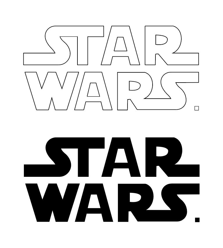 Star Wars Logo Stencil And Tattoo by CreativeDyslexic on DeviantArt star-wars-logo-stencil-and-tattoo-by-creativedyslexic-on-deviantart