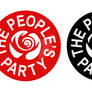 THE PEOPLE'S PARTY Logo And Stencil
