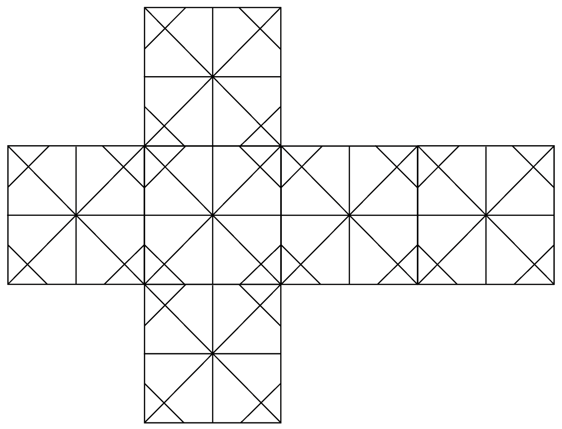 Cube 2D 3D Template Design by CreativeDyslexic on DeviantArt