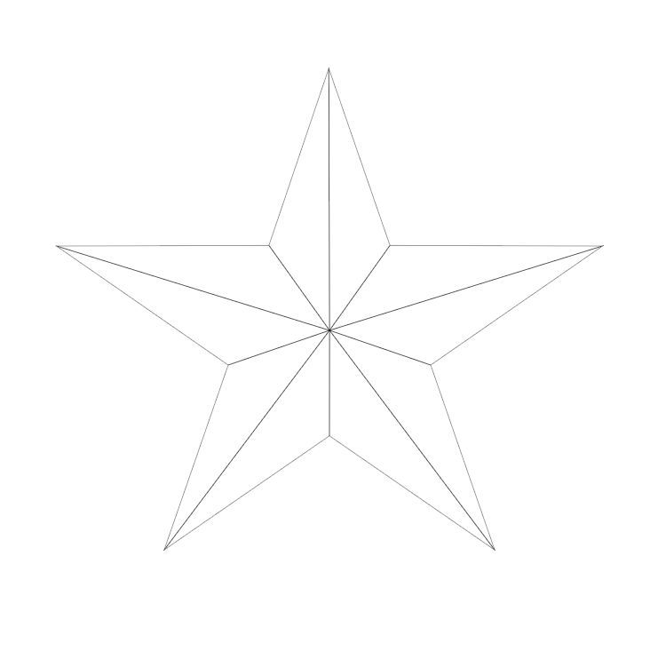 Star Outline By CreativeDyslexic On DeviantArt