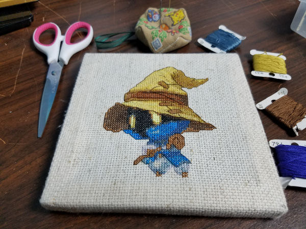 World of Final Fantasy: Vivi Orinitier Cross Stitc by Sirithre
