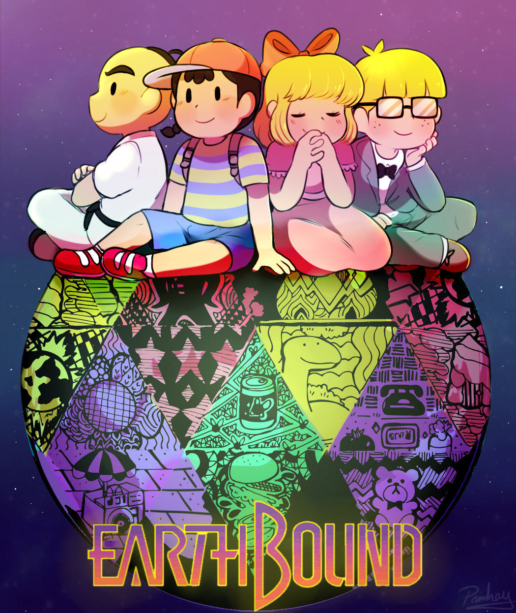 Earthbound Deviantart EARTHBOUND by Pamhay on DeviantArt