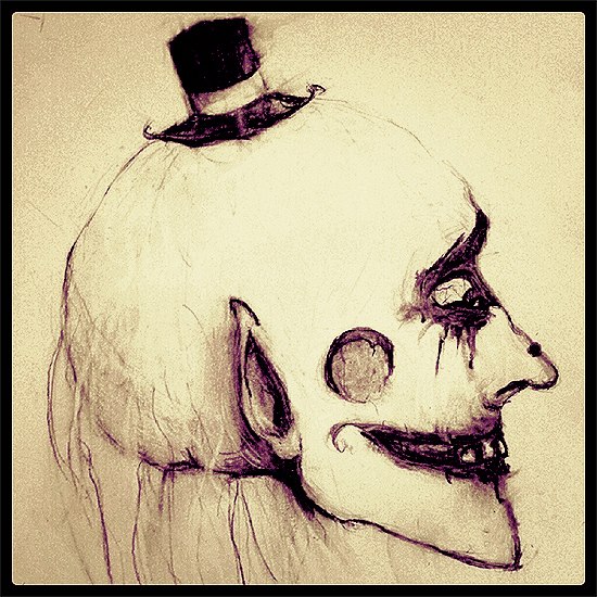 Head Side-view Sketch