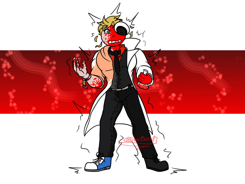 Rainbow Friend Red TF by SanaeLovesDragonTale on DeviantArt