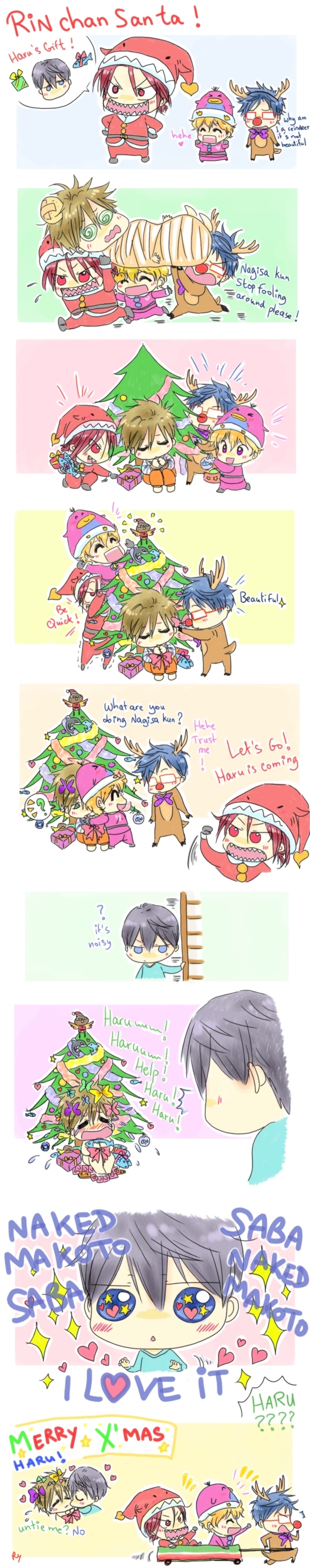 Merry X'mas with Rin-chan-san-ta