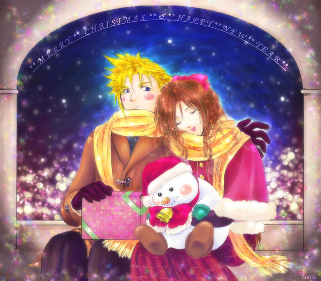 Merry Xmas Cloud and Aerith