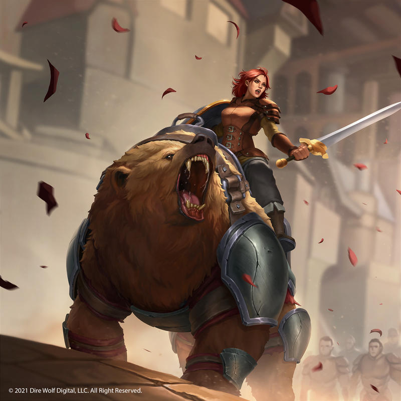 Bear Rider Velise, Bear Rider by AfdaTrihatma19 on DeviantArt