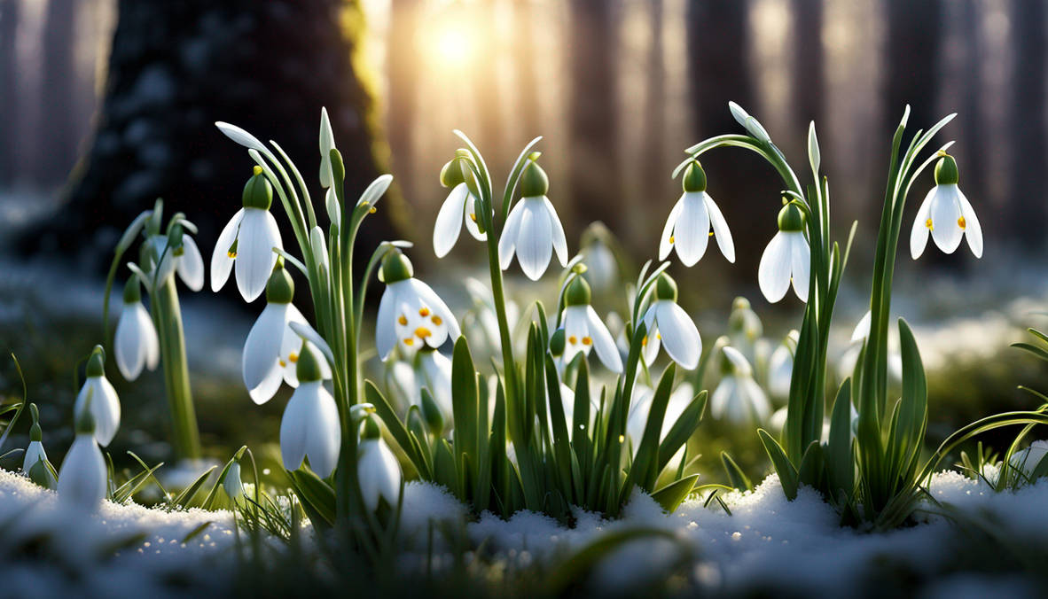 Snowdrops Computer Snowdrops by noart62 on DeviantArt