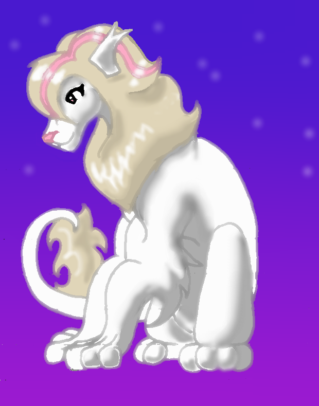 Pink'n'White Lioness