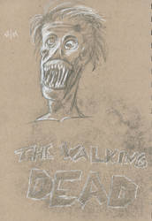 Walking Dead hype sketch