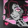 Mettaton EX Portrait [Undertale Perler Beads]