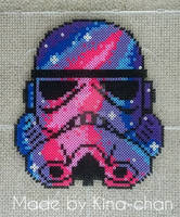 Galaxy Stormtrooper [Perler Beads]
