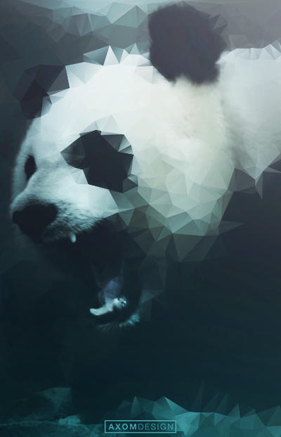 Panda - Phone wallpaper by AxomDesign on DeviantArt
