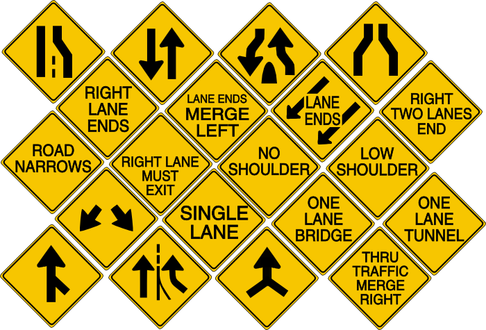 Diamond Warning Signs- Lanes by MetalPikachu3500 on DeviantArt
