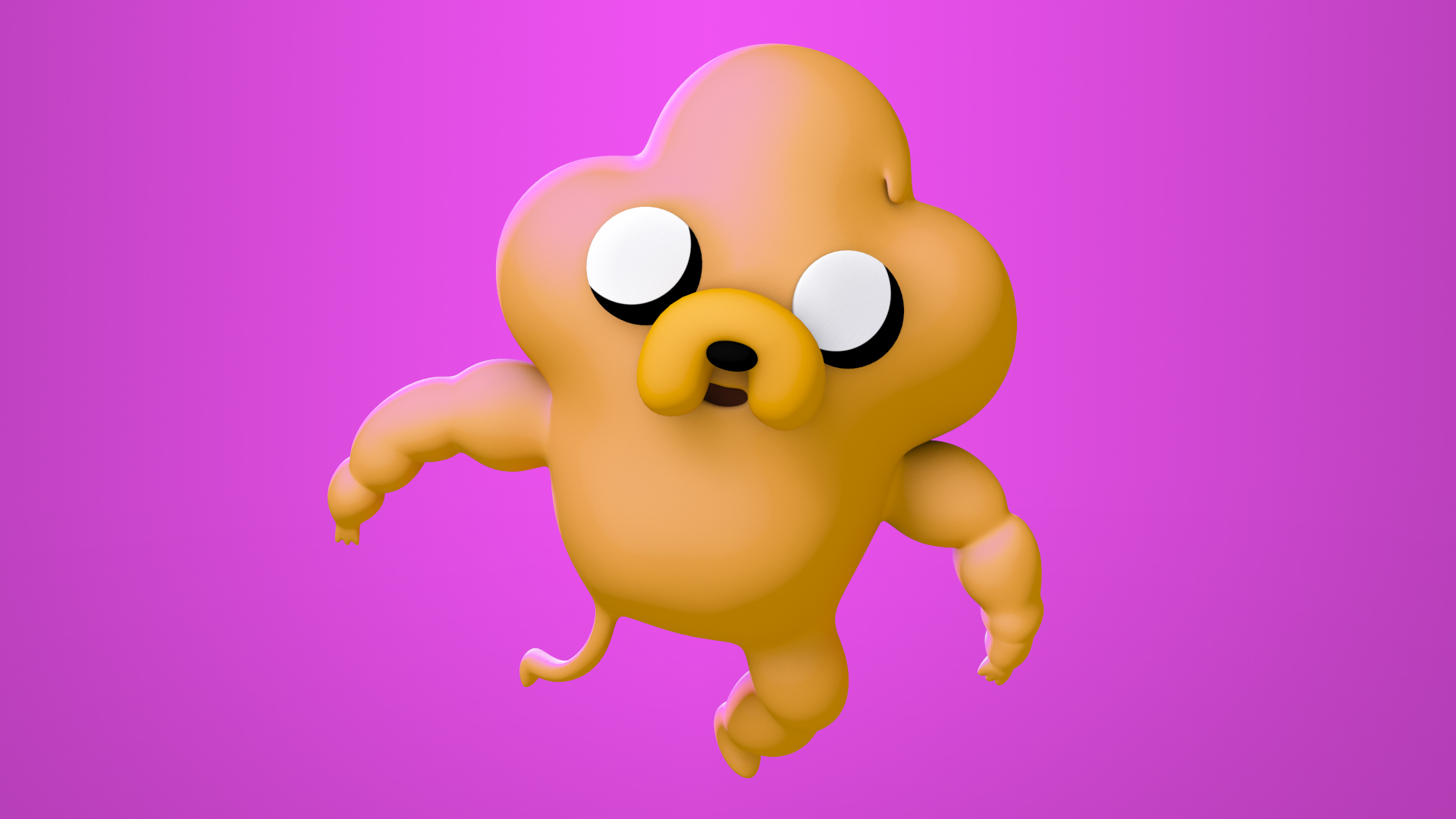 Lumpy Space Jake 3D