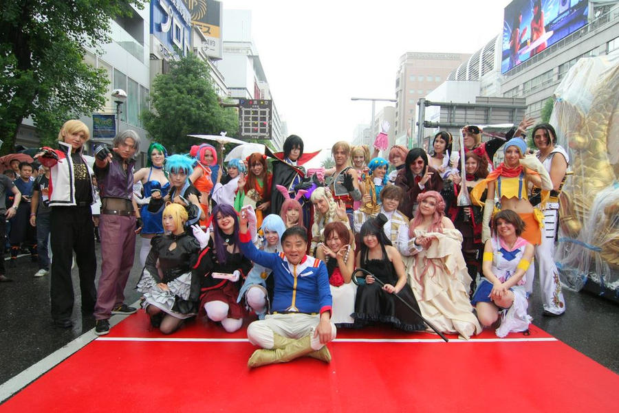 Yuna and Rikku - WCS 2009 Red Carpet Walk
