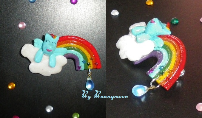 Rainbow Dash brooch - My Little Pony