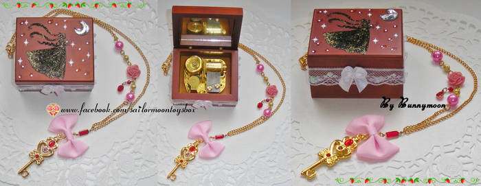 Sailor Moon - music box - chibiusa time key CUSTOM