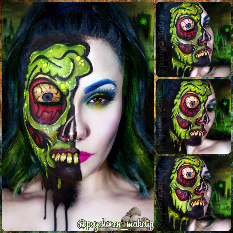 Toxic Cyberpunk Zombie