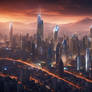 Futuristic cityscapes