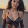 Mia-on the beach