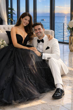 Mia's wedding day - the next day!